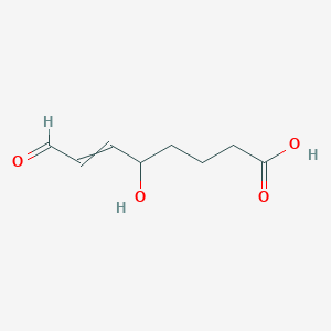 molecular formula C8H12O4 B15403951 5-Hydroxy-8-oxooct-6-enoic acid CAS No. 922508-94-9