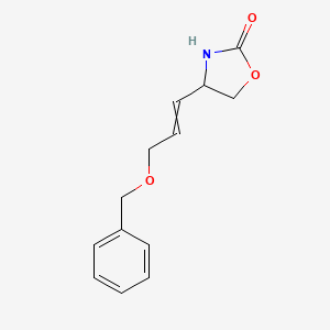 4-[3-(Benzyloxy)prop-1-en-1-yl]-1,3-oxazolidin-2-one