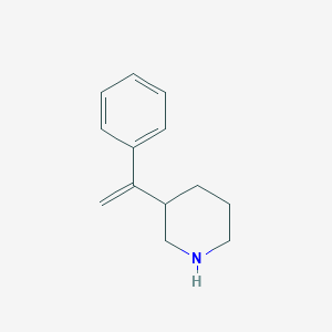 3-(1-Phenylethenyl)piperidine