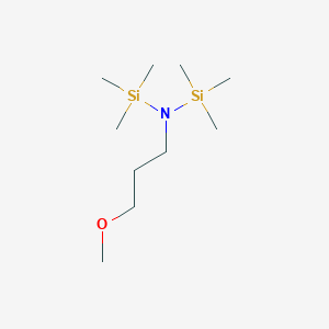 molecular formula C10H27NOSi2 B15404131 N-(3-Methoxypropyl)-1,1,1-trimethyl-N-(trimethylsilyl)silanamine CAS No. 920033-64-3