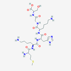 L-Methionyl-L-lysyl-L-histidyl-L-lysylglycyl-L-serine