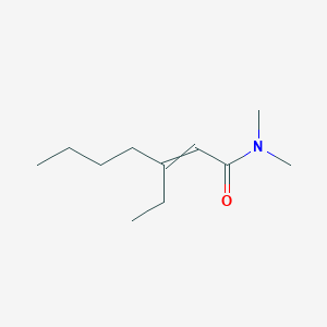 3-ethyl-N,N-dimethylhept-2-enamide