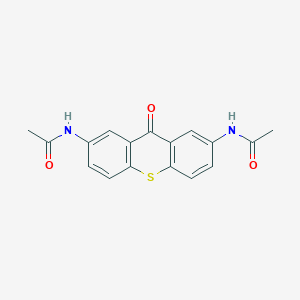 N,N'-(9-Oxo-9H-thioxanthene-2,7-diyl)diacetamide