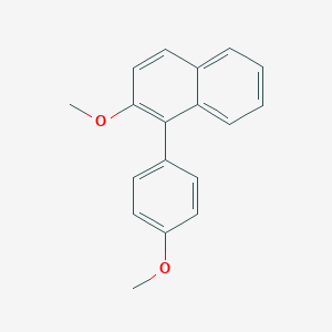 2-Methoxy-1-(4-methoxyphenyl)naphthalene