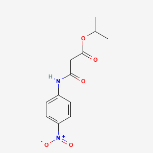 Propan-2-yl 3-(4-nitroanilino)-3-oxopropanoate