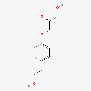 (2R)-3-[4-(2-hydroxyethyl)phenoxy]propane-1,2-diol