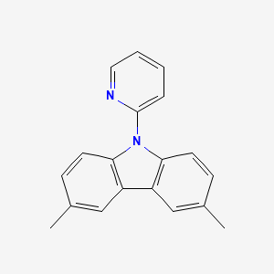 3,6-Dimethyl-9-(pyridin-2-YL)-9H-carbazole