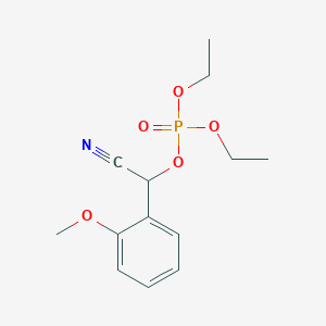 Cyano(2-methoxyphenyl)methyl diethyl phosphate