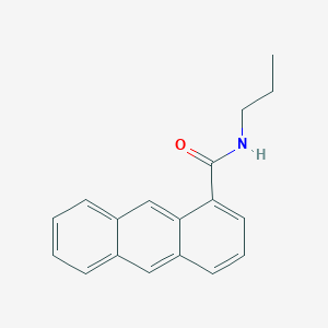 N-Propylanthracene-1-carboxamide