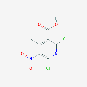 2,6-Dichloro-4-methyl-5-nitropyridine-3-carboxylic acid