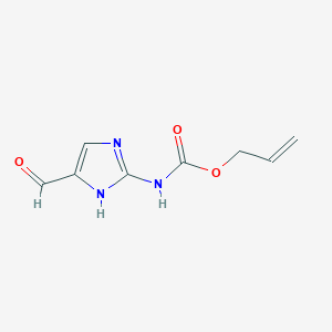 Prop-2-en-1-yl (5-formyl-1H-imidazol-2-yl)carbamate