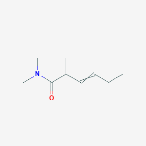 3-Hexenamide, N,N,2-trimethyl-, (3Z)-