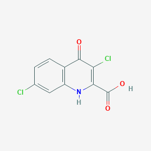 3,7-Dichloro-4-oxo-1,4-dihydroquinoline-2-carboxylic acid