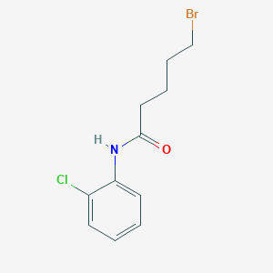 5-Bromo-N-(2-chlorophenyl)pentanamide