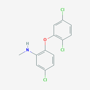 5-Chloro-2-(2,5-dichlorophenoxy)-N-methylaniline