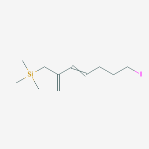 (7-Iodo-2-methylidenehept-3-en-1-yl)(trimethyl)silane