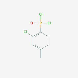 (2-Chloro-4-methylphenyl)phosphonic dichloride