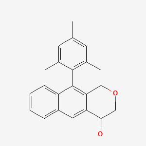 10-(2,4,6-Trimethylphenyl)-1H-naphtho[2,3-c]pyran-4(3H)-one