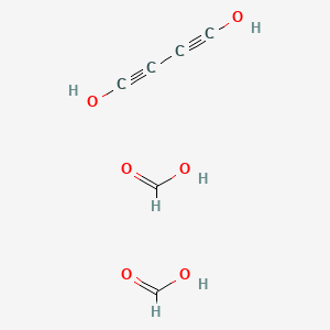 Buta-1,3-diyne-1,4-diol;formic acid