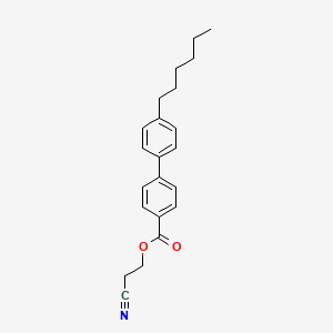 2-Cyanoethyl 4'-hexyl[1,1'-biphenyl]-4-carboxylate