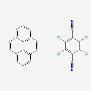 Pyrene;2,3,5,6-tetrachlorobenzene-1,4-dicarbonitrile