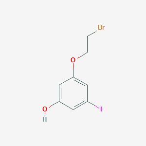 3-(2-Bromoethoxy)-5-iodophenol