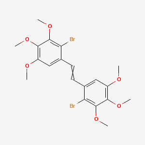 1,1'-(Ethene-1,2-diyl)bis(2-bromo-3,4,5-trimethoxybenzene)