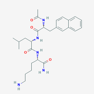 N-Acetyl-3-(naphthalen-2-yl)-D-alanyl-L-leucyl-L-lysinamide