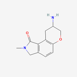 8-Amino-2-methyl-2,3,8,9-tetrahydropyrano[3,2-e]isoindol-1(7h)-one