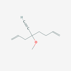 4-Ethynyl-4-methoxyocta-1,7-diene