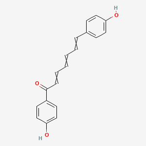 1,7-Bis(4-hydroxyphenyl)hepta-2,4,6-trien-1-one