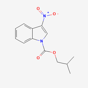 2-Methylpropyl 3-nitro-1H-indole-1-carboxylate