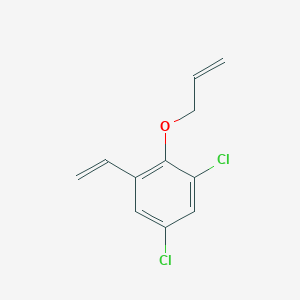 Benzene, 1,5-dichloro-3-ethenyl-2-(2-propenyloxy)-