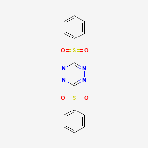 3,6-Di(benzenesulfonyl)-1,2,4,5-tetrazine