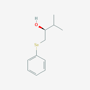 (2S)-3-Methyl-1-(phenylselanyl)butan-2-ol