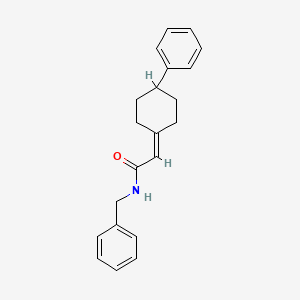 N-Benzyl-2-(4-phenylcyclohexylidene)acetamide