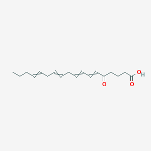 5-Oxooctadeca-6,8,11,14-tetraenoic acid