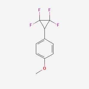 1-Methoxy-4-(2,2,3,3-tetrafluorocyclopropyl)benzene