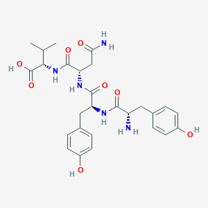 L-Tyrosyl-L-tyrosyl-L-asparaginyl-L-valine