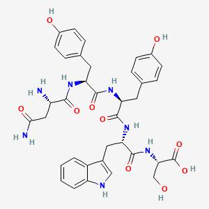 L-Asparaginyl-L-tyrosyl-L-tyrosyl-L-tryptophyl-L-serine