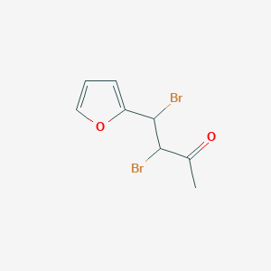 3,4-Dibromo-4-(furan-2-yl)butan-2-one