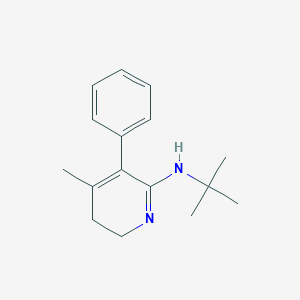 N-tert-Butyl-4-methyl-3-phenyl-5,6-dihydropyridin-2-amine