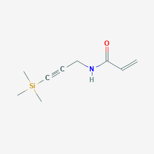 N-[3-(Trimethylsilyl)prop-2-yn-1-yl]prop-2-enamide