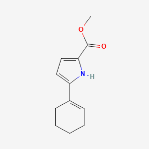 Methyl 5-(cyclohex-1-en-1-yl)-1H-pyrrole-2-carboxylate