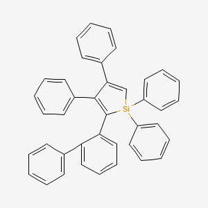 2-([1,1'-Biphenyl]-2-yl)-1,1,3,4-tetraphenyl-1H-silole