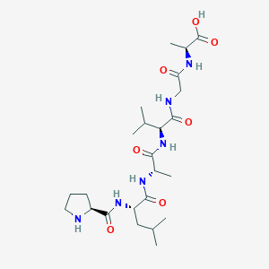 L-Prolyl-L-leucyl-L-alanyl-L-valylglycyl-L-alanine