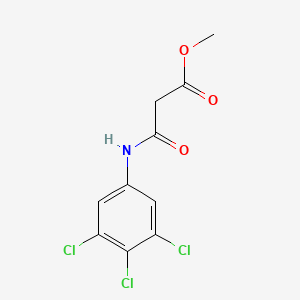 Methyl 3-oxo-3-(3,4,5-trichloroanilino)propanoate