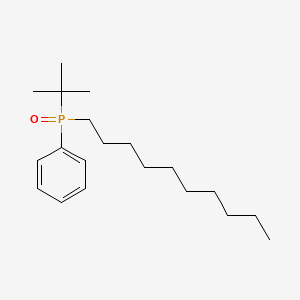 tert-Butyl(decyl)oxo(phenyl)-lambda~5~-phosphane