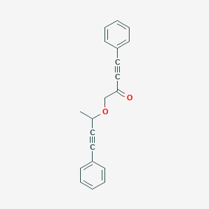 4-Phenyl-1-[(4-phenylbut-3-yn-2-yl)oxy]but-3-yn-2-one