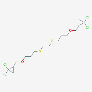 1,14-Bis(2,2-dichlorocyclopropyl)-2,13-dioxa-6,9-dithiatetradecane